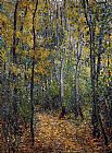 Claude Monet Wood Lane painting